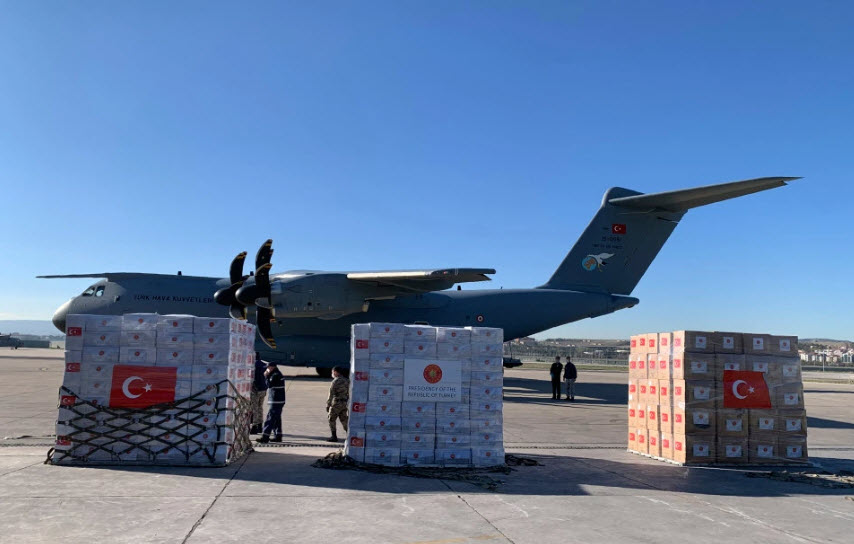 HELPING HAND Turkey sends planeloads of coronavirus emergency equipment to the UK to help medics on the frontline